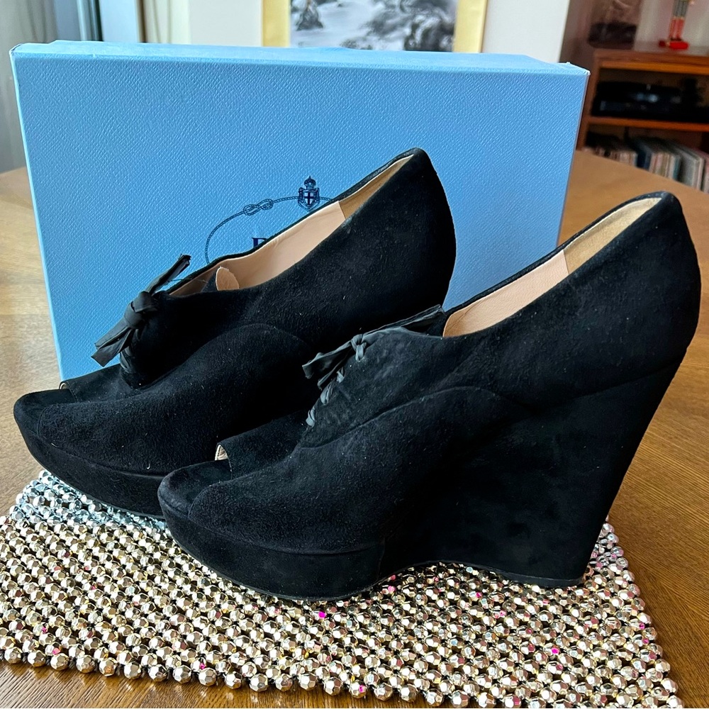 Prada high wedge
